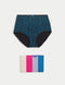 5pk Cotton Lycra Full Briefs